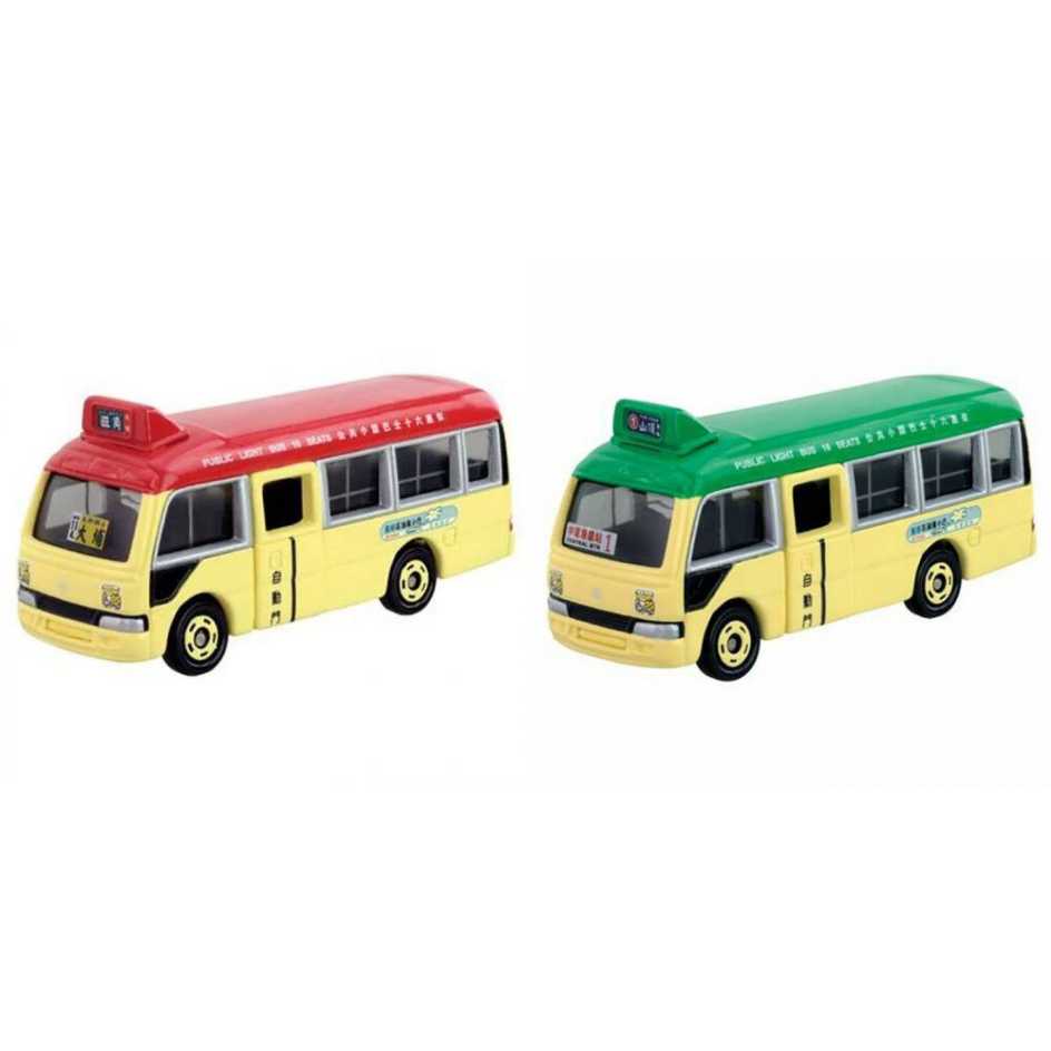 TAKARA TOMY 多美小汽車 TOMICA 香港巴士 兩款分售 紅色 綠色
