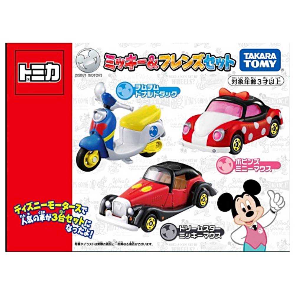 日本TOMICA 迪士尼 迪士尼經典小汽車組 DS18127 迪士尼小汽車