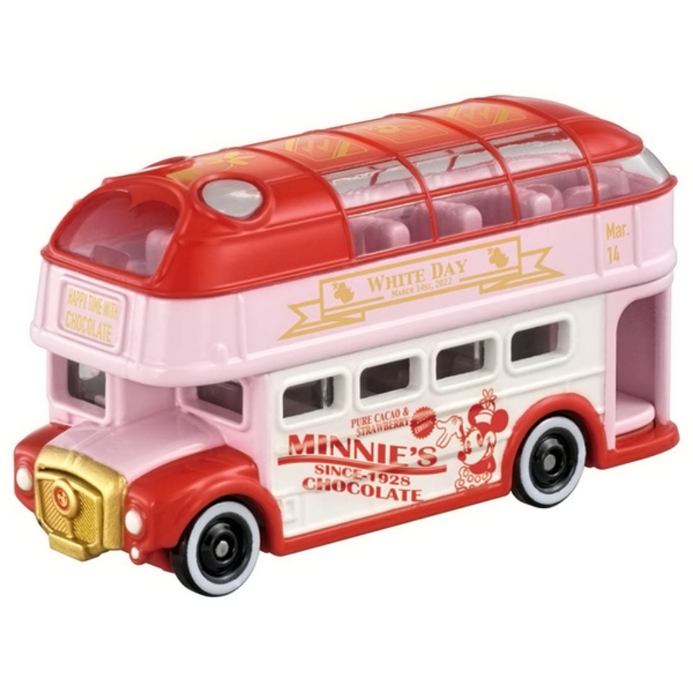 TOMICA DM特仕車 米妮雙層巴士(情人節款)_DS18823 夢幻迪士尼小汽車