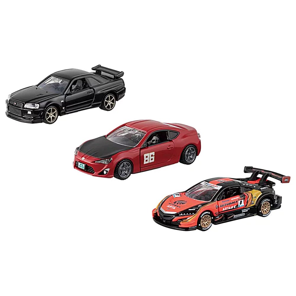 TOMICA Premium 10週年紀念3入套車組 TM93656 多美小汽車