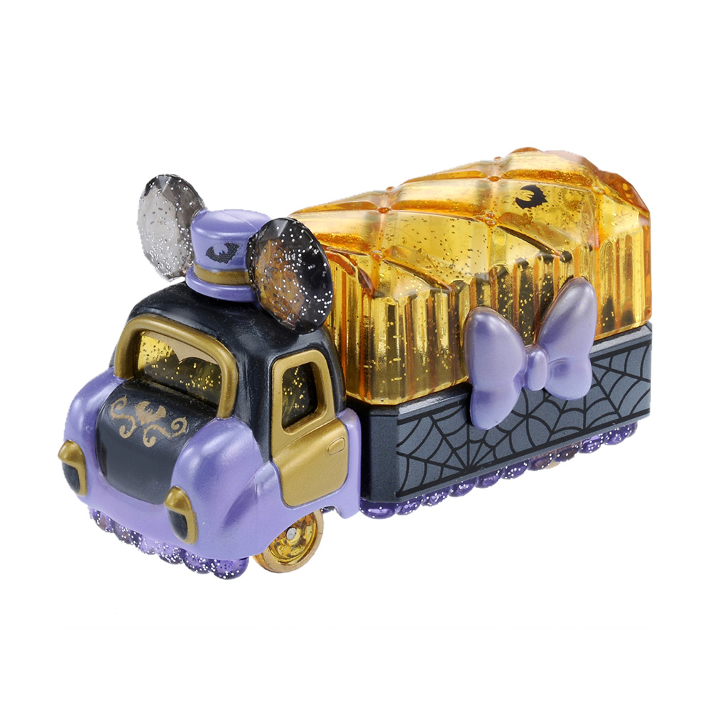 迪士尼夢幻珠寶小汽車 首飾收納珠寶車 萬聖米奇 日本7-11限定