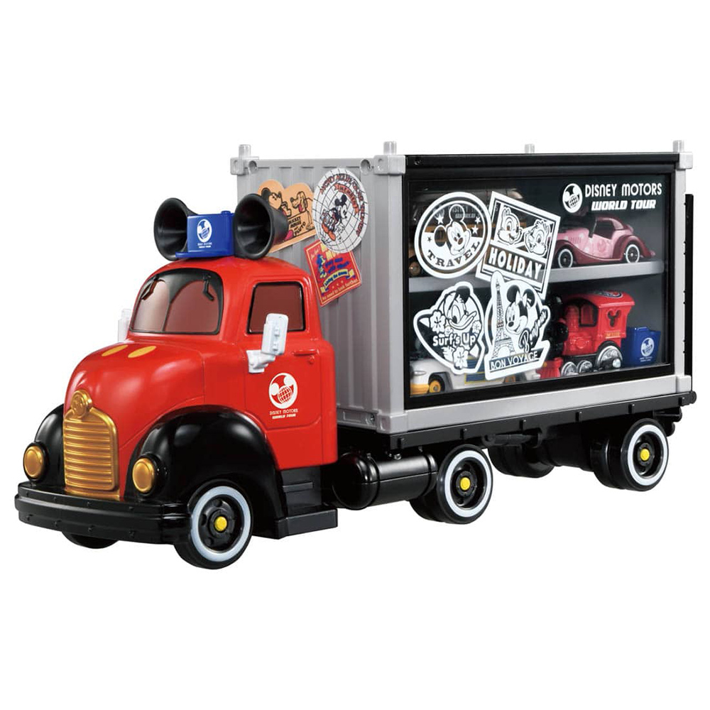 迪士尼小汽車 環遊世界系列-收納貨車