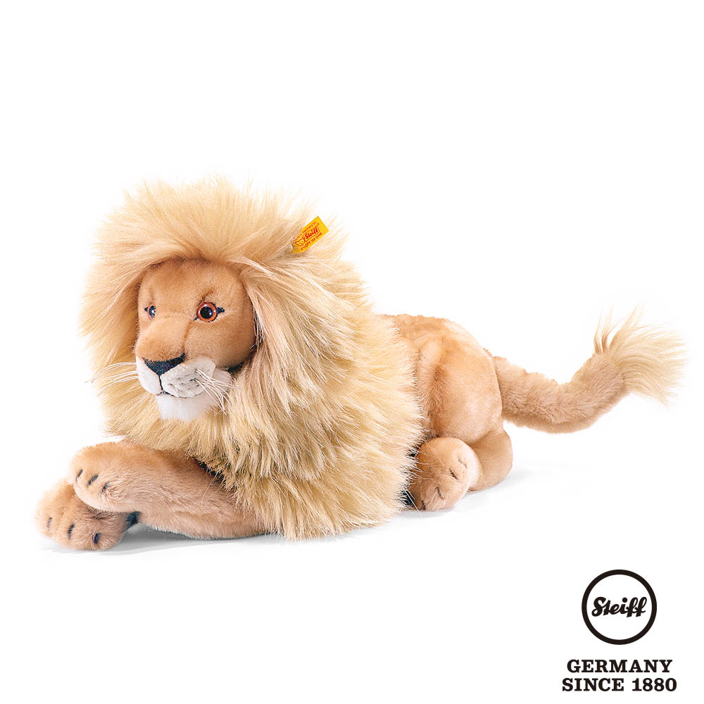 STEIFF德國金耳釦泰迪熊 Leo Lion 獅子 45cm (動物王國)