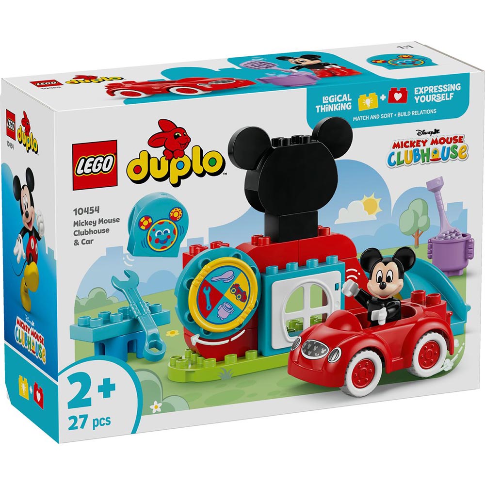 樂高積木LEGO 10454 202503 得寶系列 - 米奇妙妙屋和汽車(迪士尼)