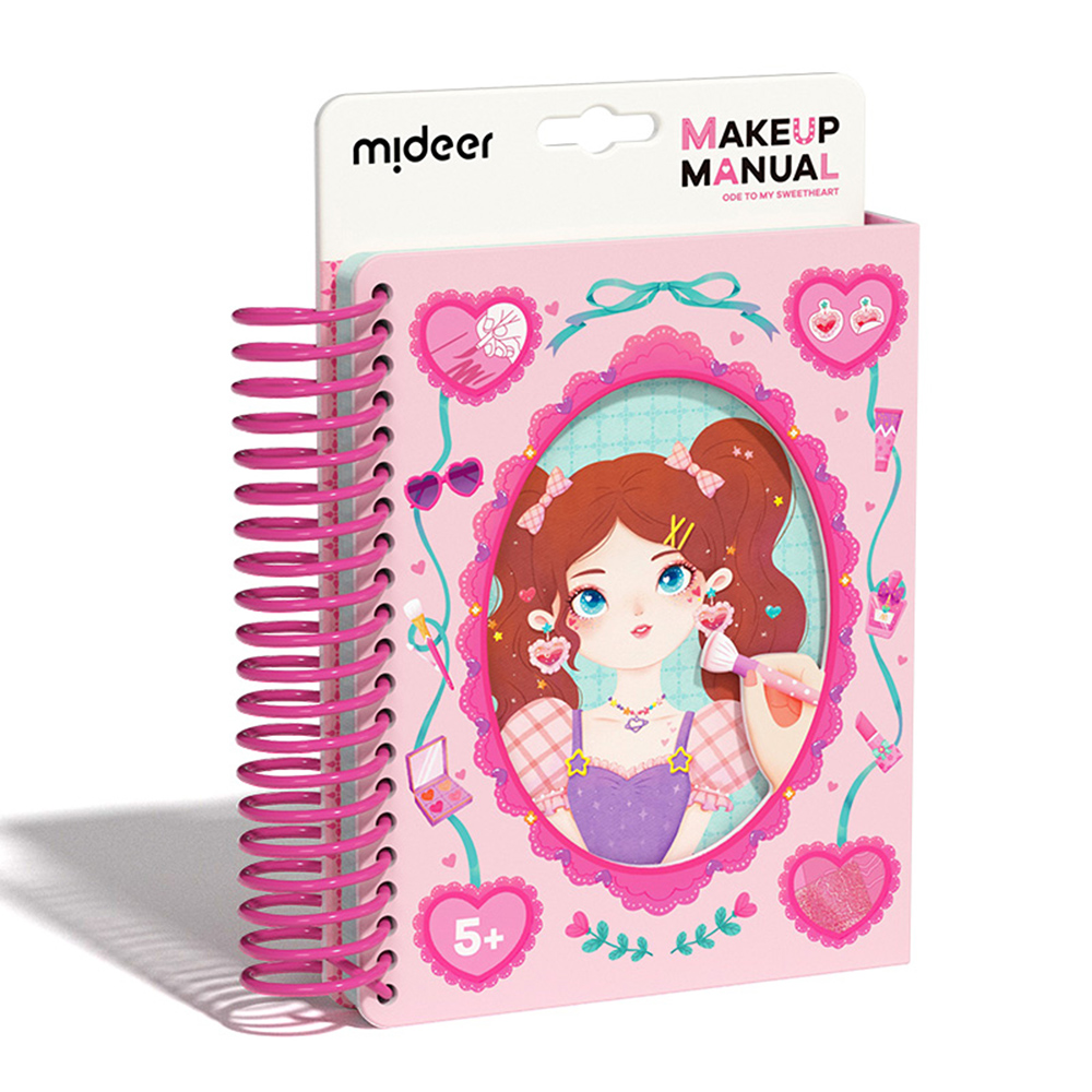 《 MiDeer 》多功能美妝遊戲手冊-甜心小寶貝