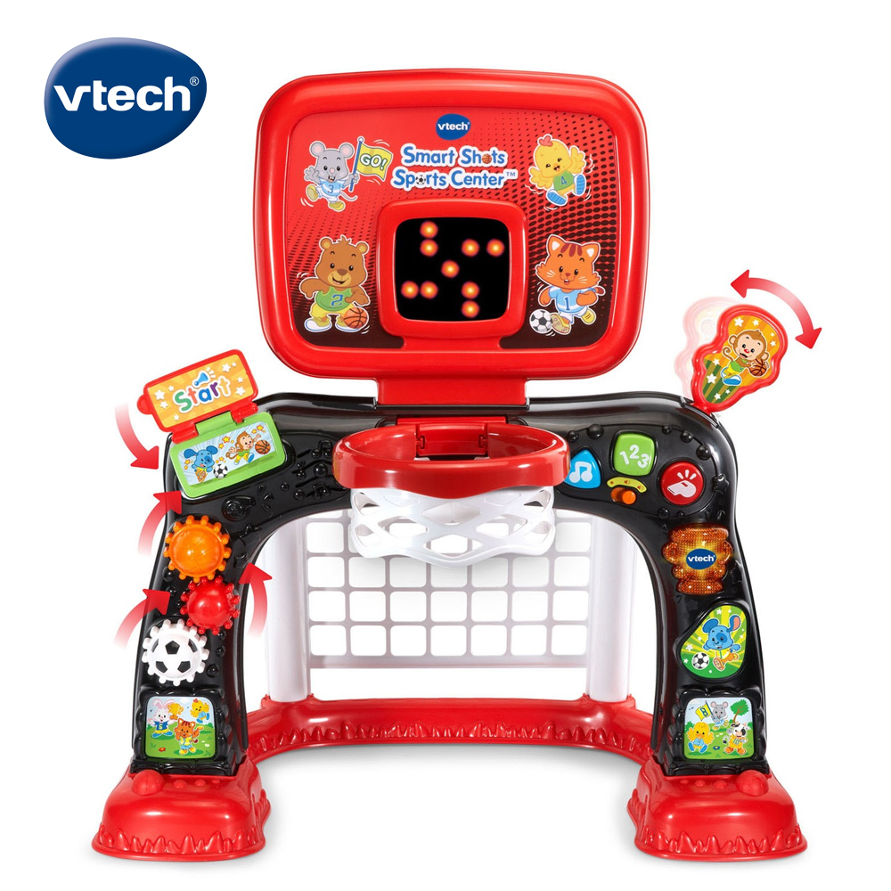 Vtech 多功能互動感應運動球場-熱情限量款