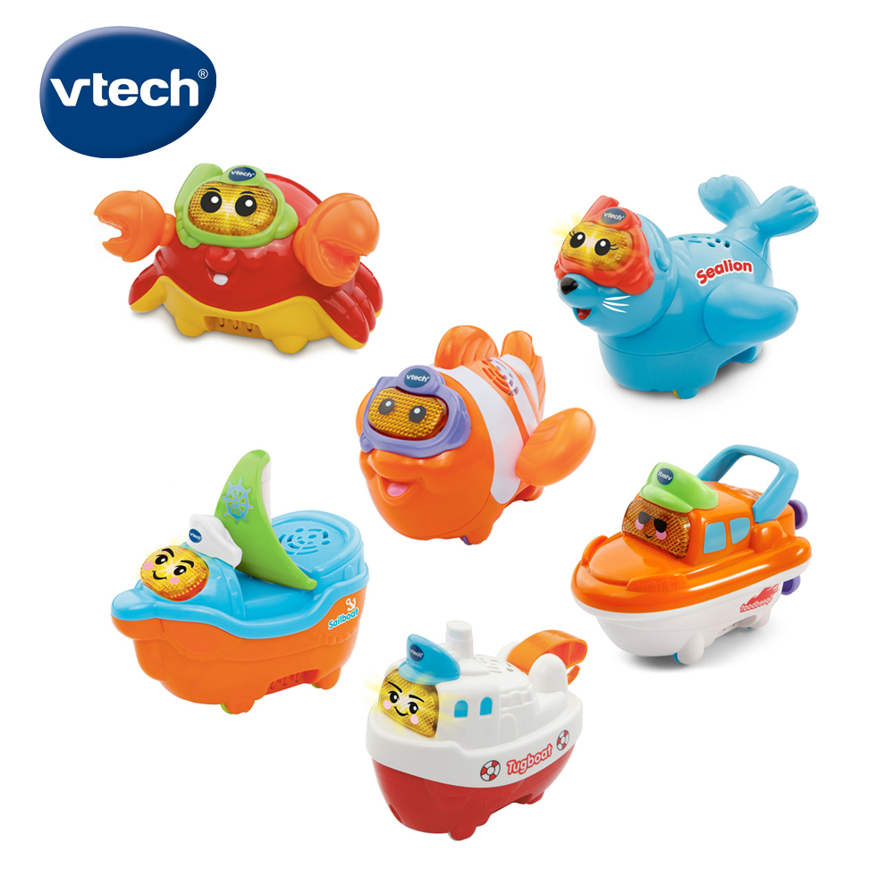 Vtech 寶寶愛洗澡玩具3入組 - 多款任選