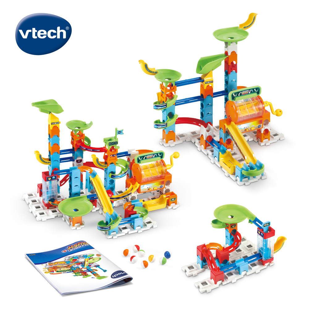 Vtech 智能滾球積木建構軌道組-滾輪遊戲