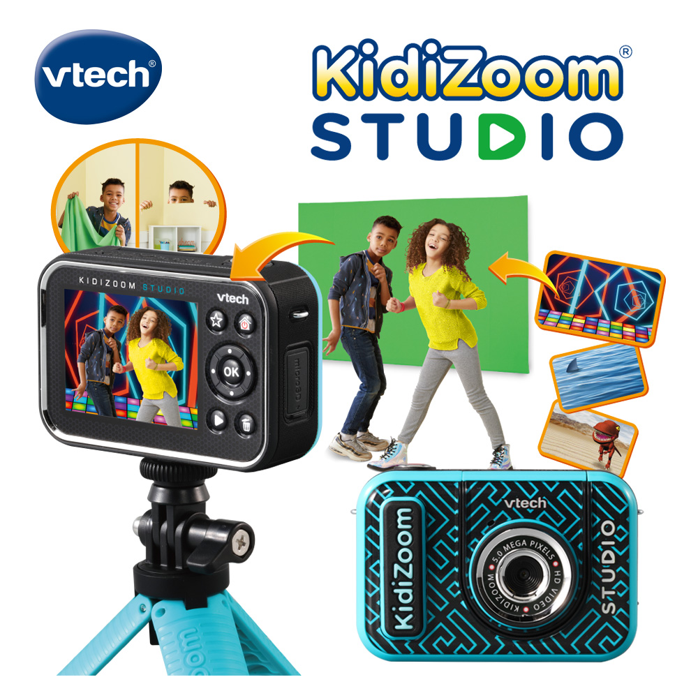 Vtech 多功能兒童數位相機STUDIO-酷炫藍