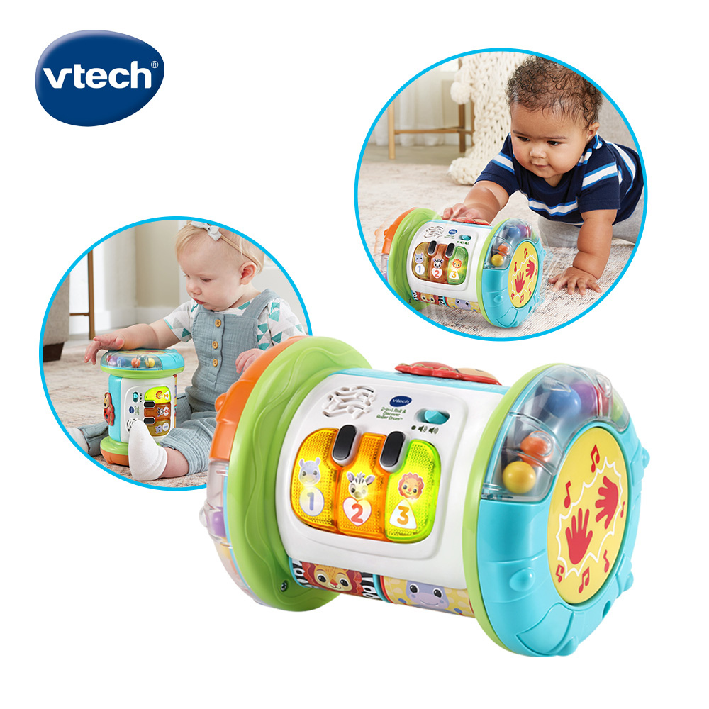 Vtech 2合1探索學習滾滾鼓