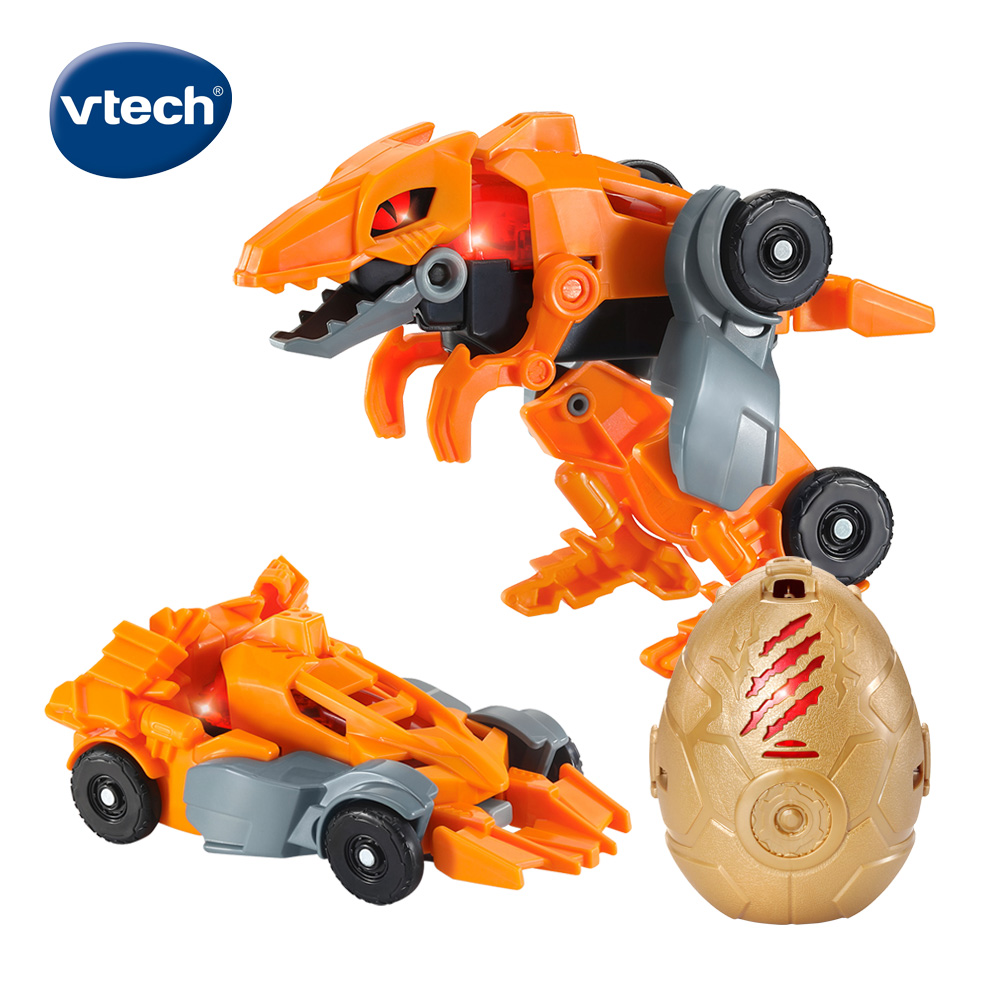 Vtech 3合1聲光DIY變形恐龍車-迅猛龍