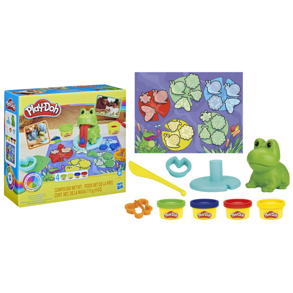 【培樂多Play-Doh 】小青蛙彩色睡蓮池黏土啓發遊戲組