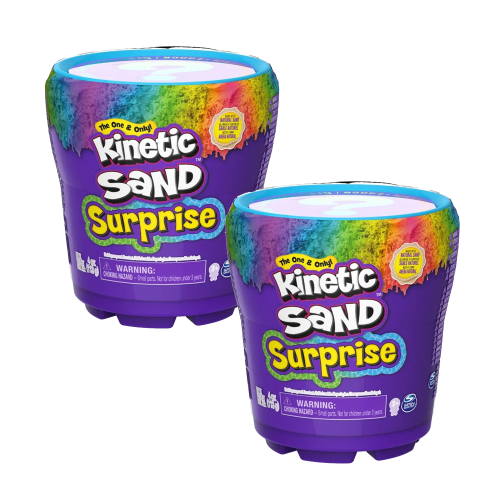 《 Kinetic Sand 動力沙 》動力沙驚喜組(隨機出貨)-2入