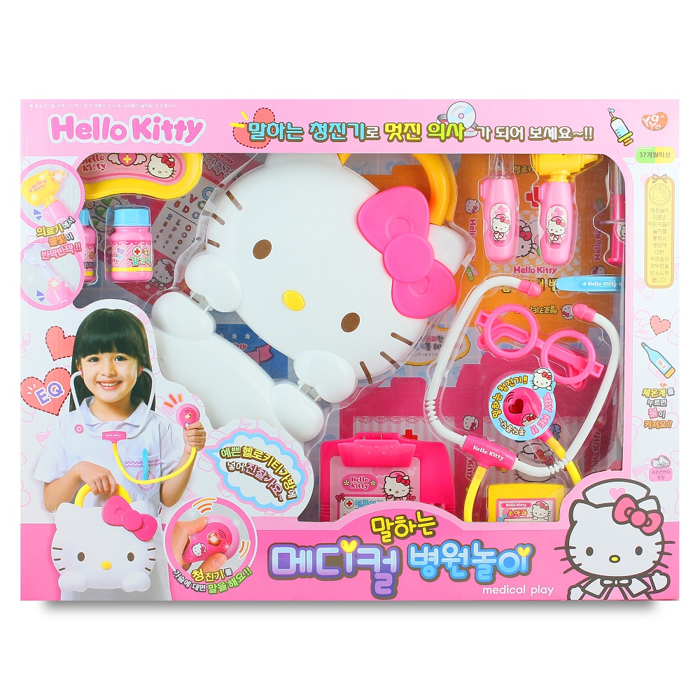 Hello Kitty 造型手提盒醫護組