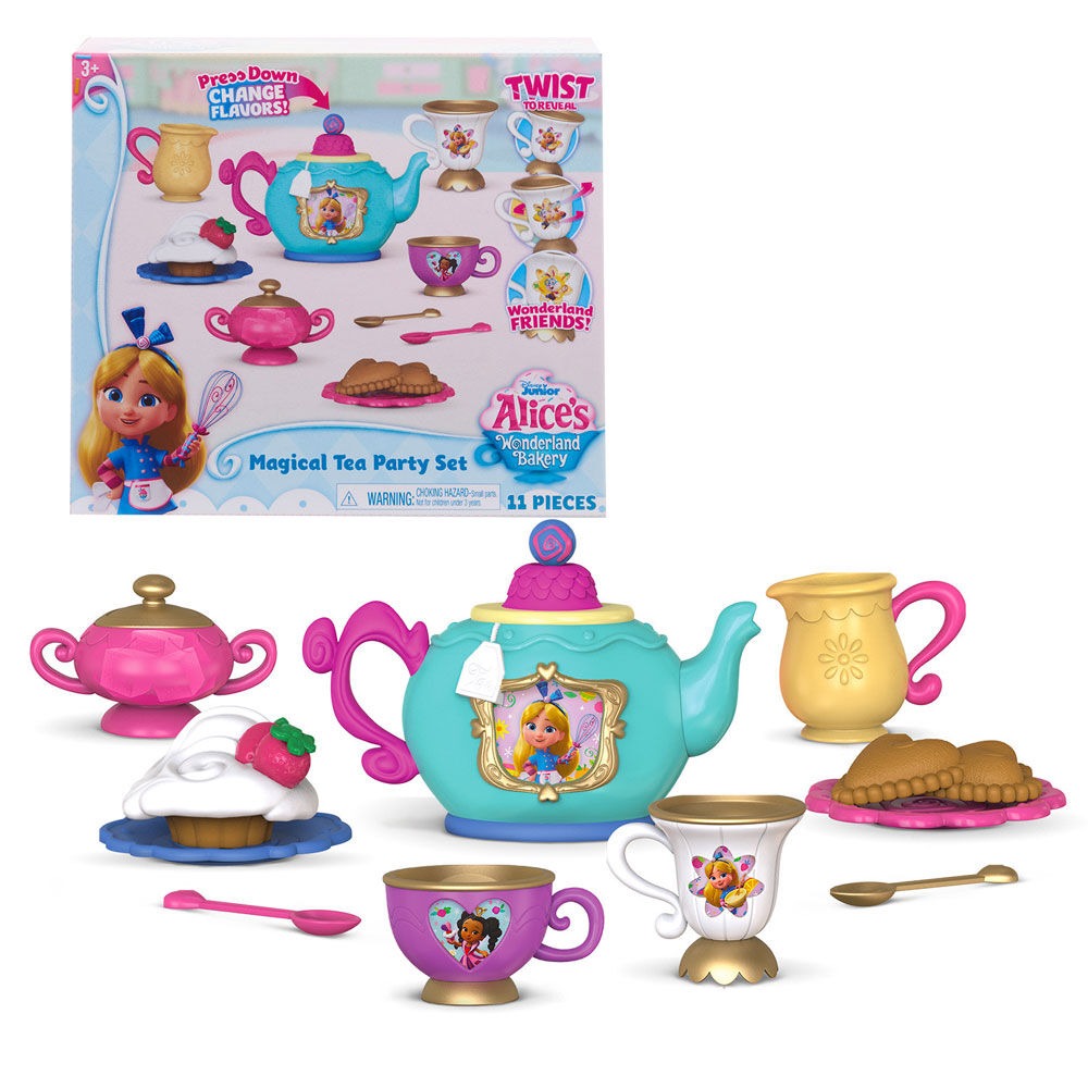 《 Disney 迪士尼 》愛麗絲的仙境烘焙坊-神奇茶具組