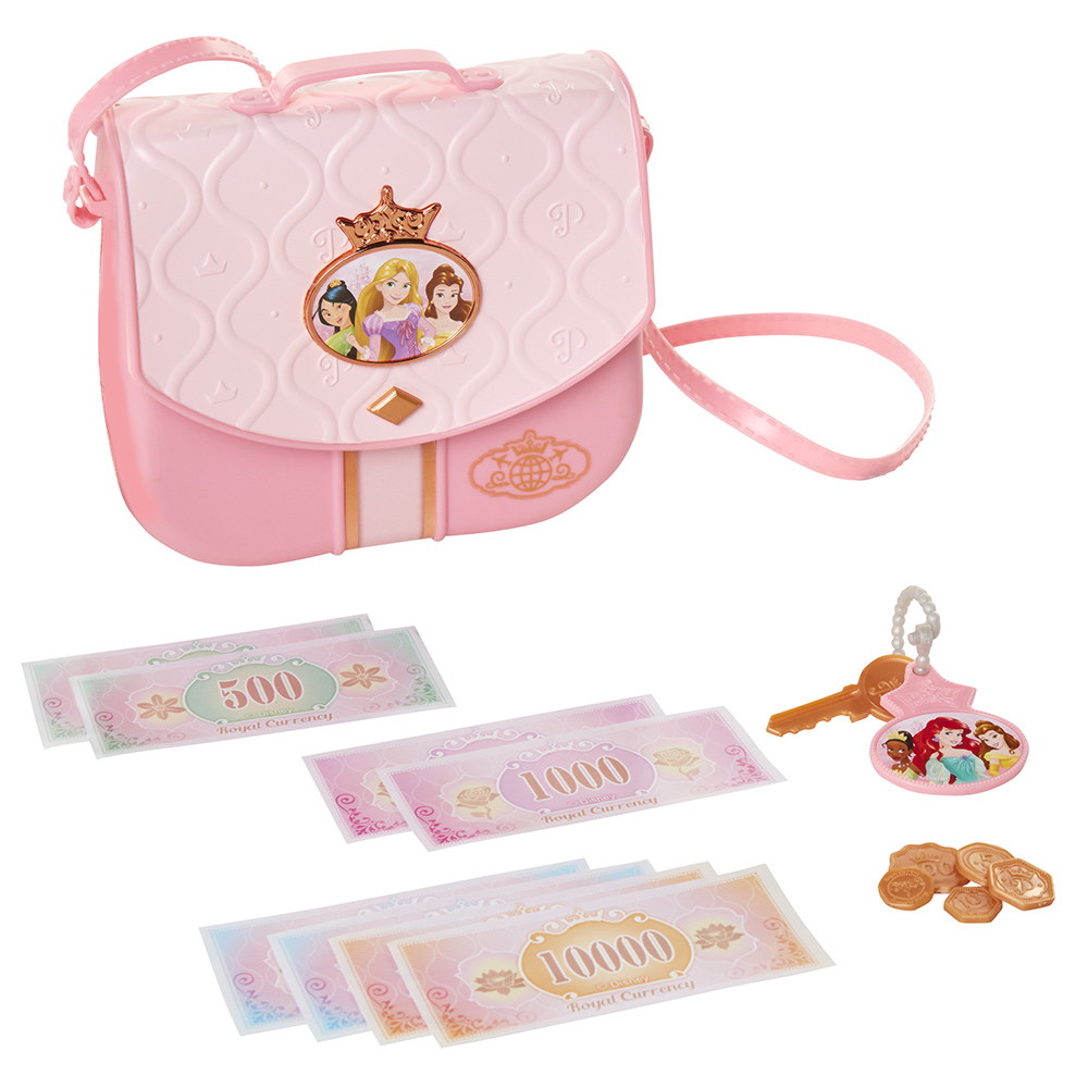 迪士尼 公主粉紅手提包