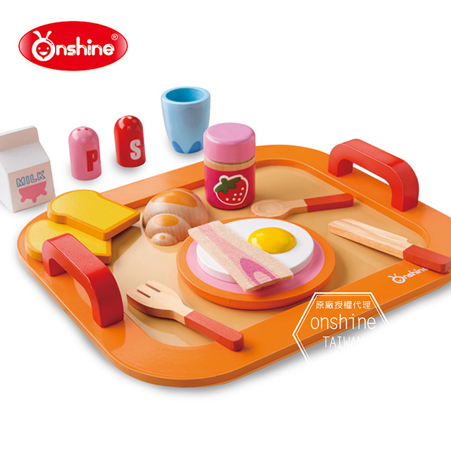 Onshine 兒童營養早餐家家酒/木質玩具