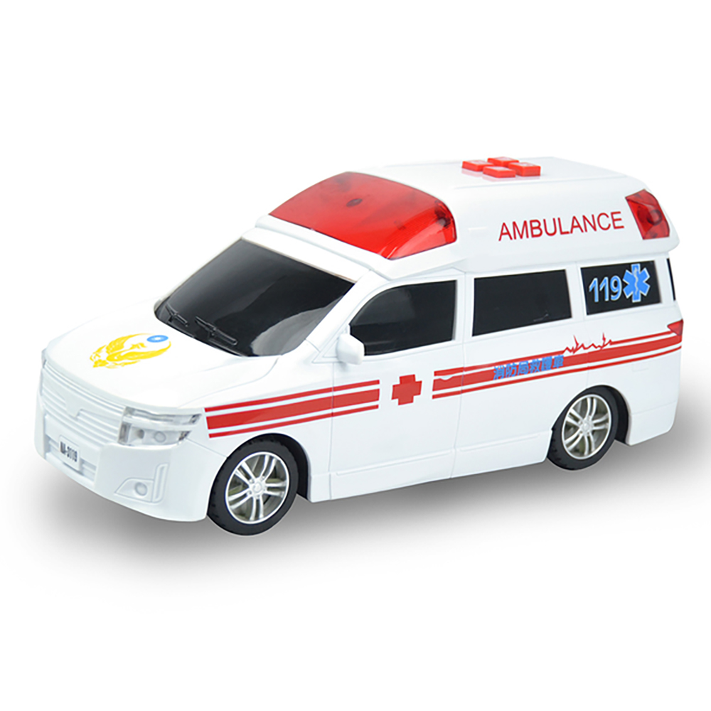 《 KIDMATE 》臺灣好車隊 - 救護車 KMT-8713