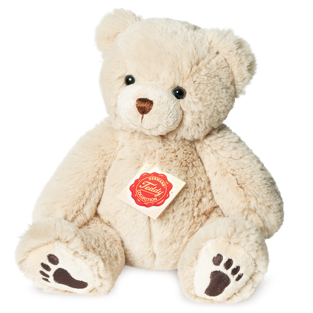 德國泰迪熊【HERMANN TEDDY德國赫爾曼泰迪熊】泰迪熊玩具玩偶公仔泰迪熊德國製熊掌泰迪熊(淺棕)。
