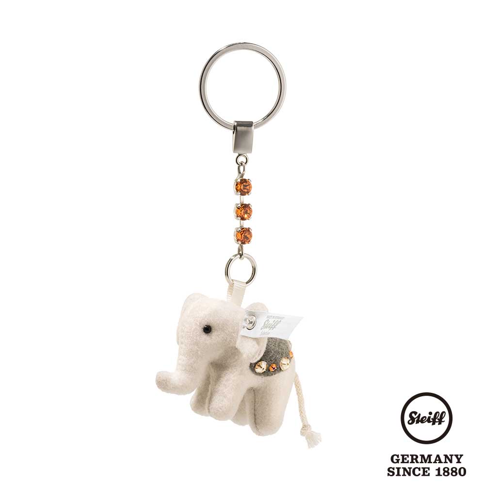 STEIFF德國金耳釦泰迪熊 - Hanger Little Elephant 小象鑰匙圈 (設計師新創系列 限量版)