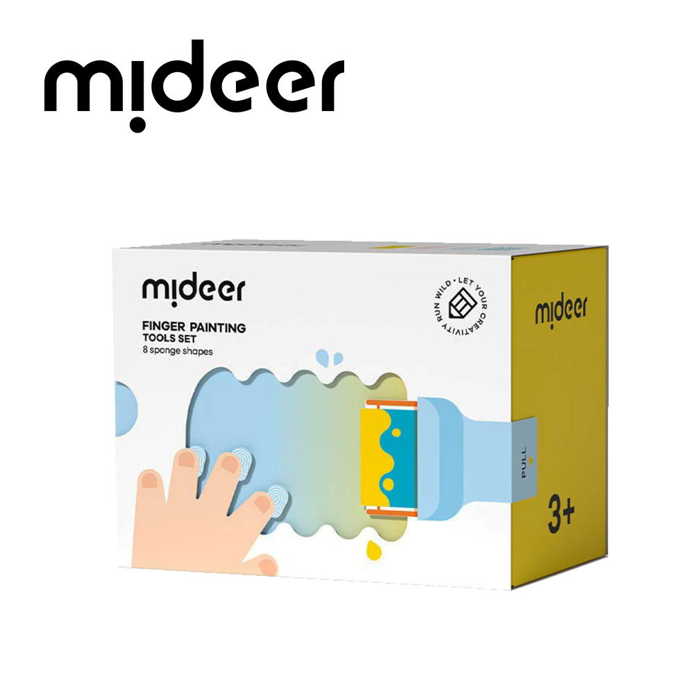 MiDeer 8件式手指塗鴉工具套組