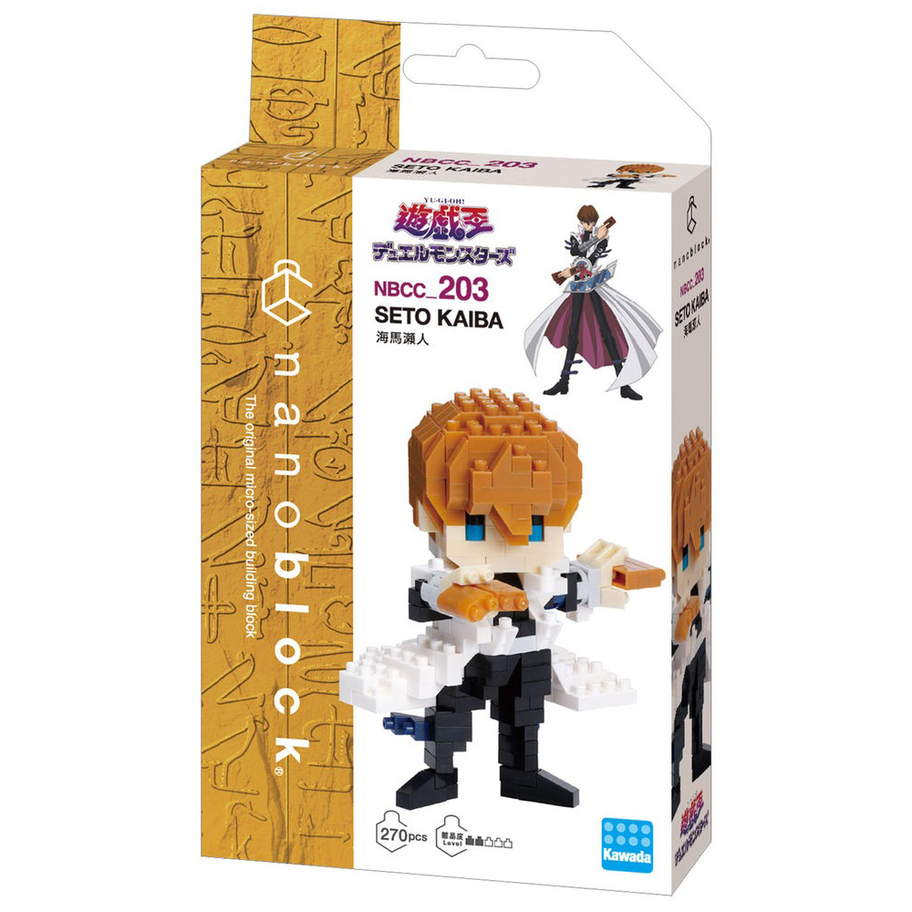 《 Nano Block 迷你積木 》NBCC 203 遊戲王怪獸之決鬥 海馬 瀨人