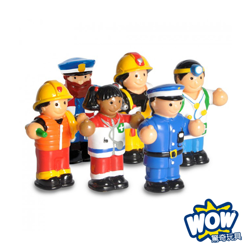 英國驚奇玩具 WOW Toys 小玩偶 - 救援英雄小組