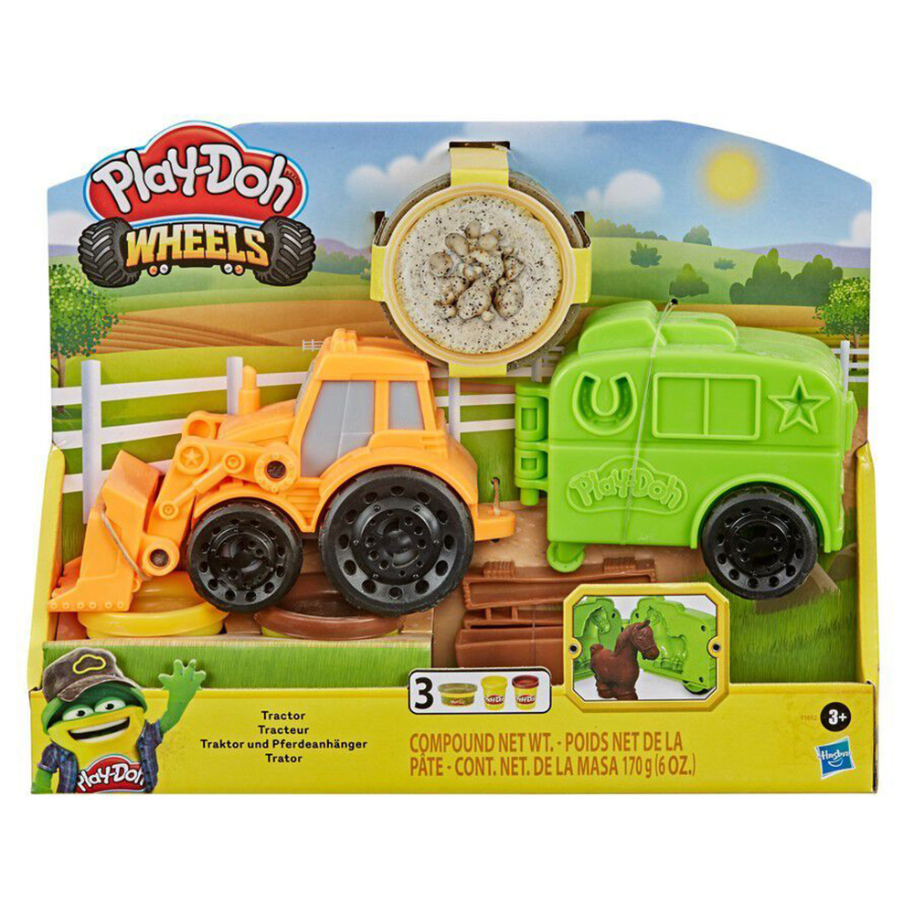 《 Play-Doh 培樂多 》車輪系列 小馬拖拉機(F1012)
