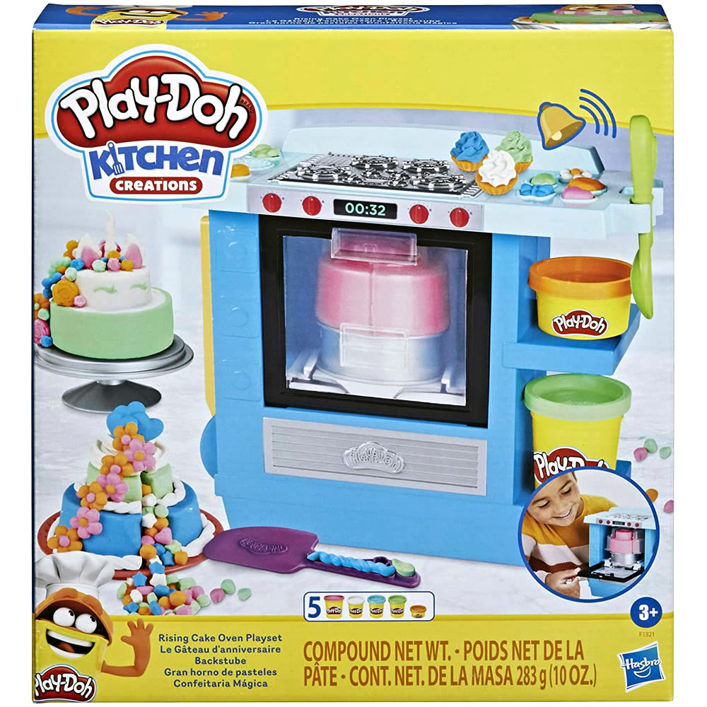 《 Play-Doh 培樂多 》廚房系列 神奇烤蛋糕遊戲組(F1321)