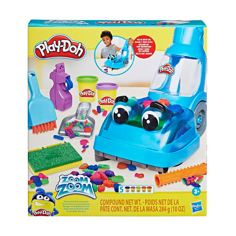 《 Play-Doh 培樂多 》小小吸塵器打掃遊戲組(F3642)