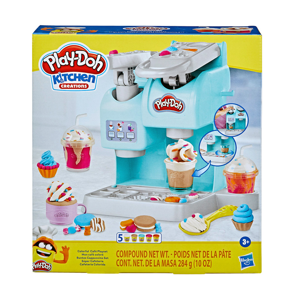 《 Play-Doh 培樂多 》廚房系列 繽紛咖啡機遊戲組(F4372)