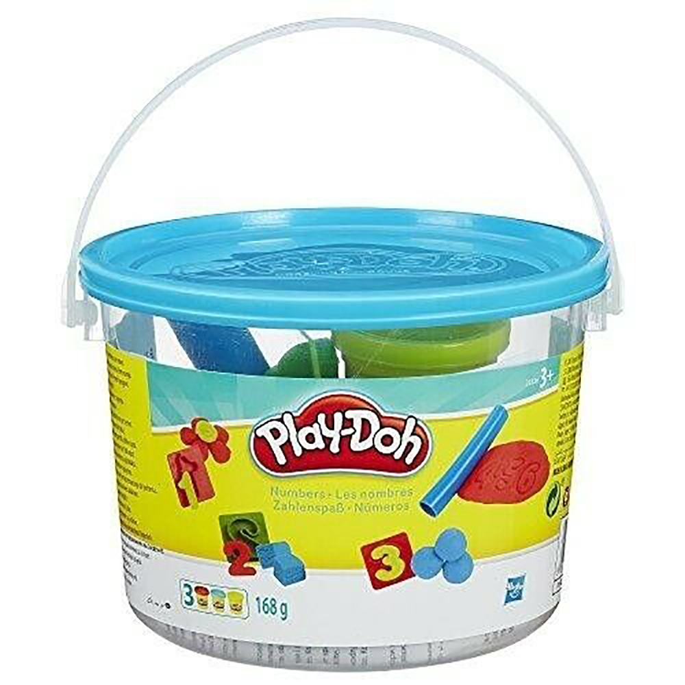 《 Play-Doh 培樂多 》 黏土迷你遊戲桶23414-數字