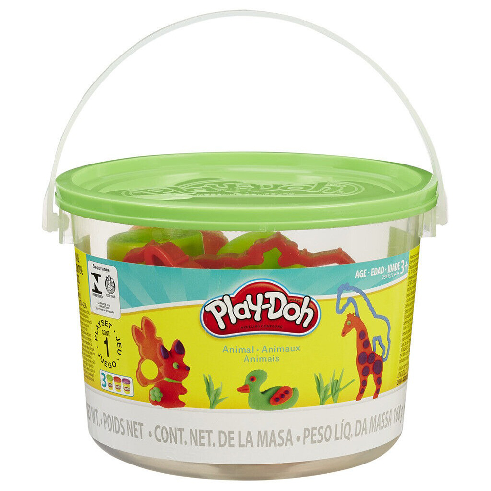 《 Play-Doh 培樂多 》 黏土迷你遊戲桶23414-動物