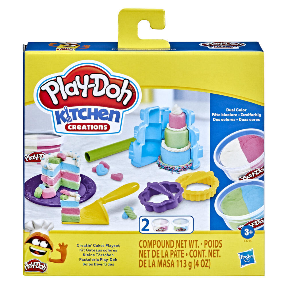《 Play-Doh 培樂多 》廚房系列 蛋糕模具遊戲組 F4714