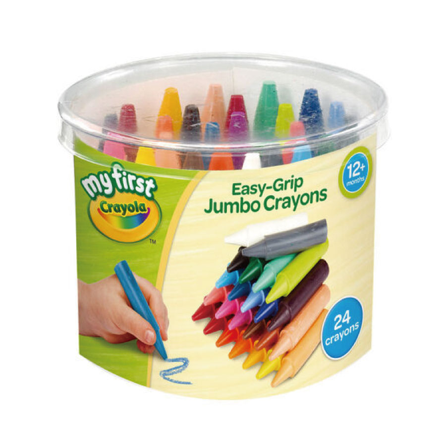 Crayola繪兒樂 彩色大蠟筆24色 ToysRUs玩具反斗城