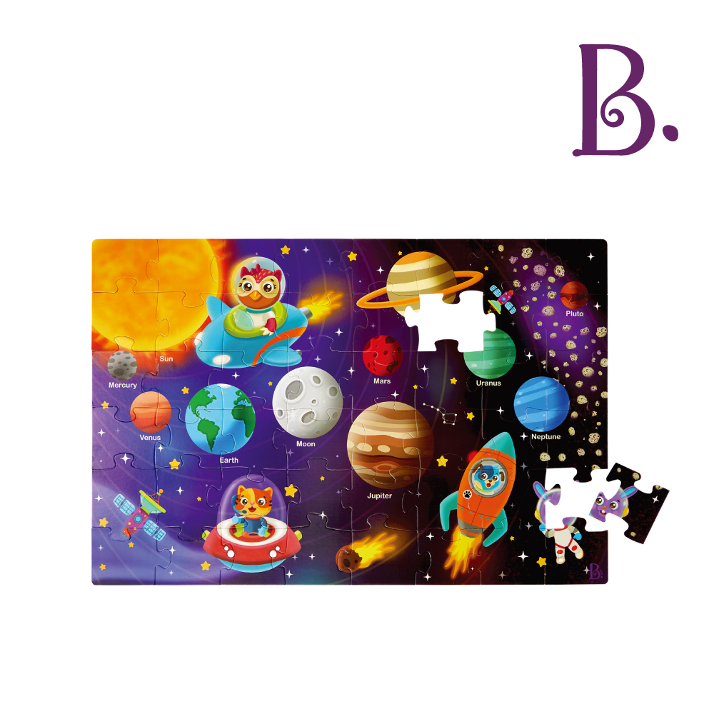 B.Toys 滿地拼圖-太陽系點名