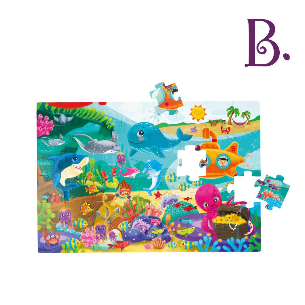 B.Toys 滿地拼圖-淺海寶藏