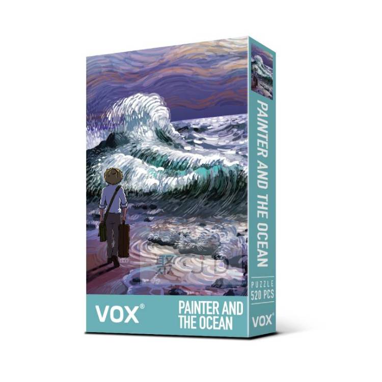 【VOX福思】當梵谷走進畫裡 - VE500-31 畫家與海洋 520片拼圖