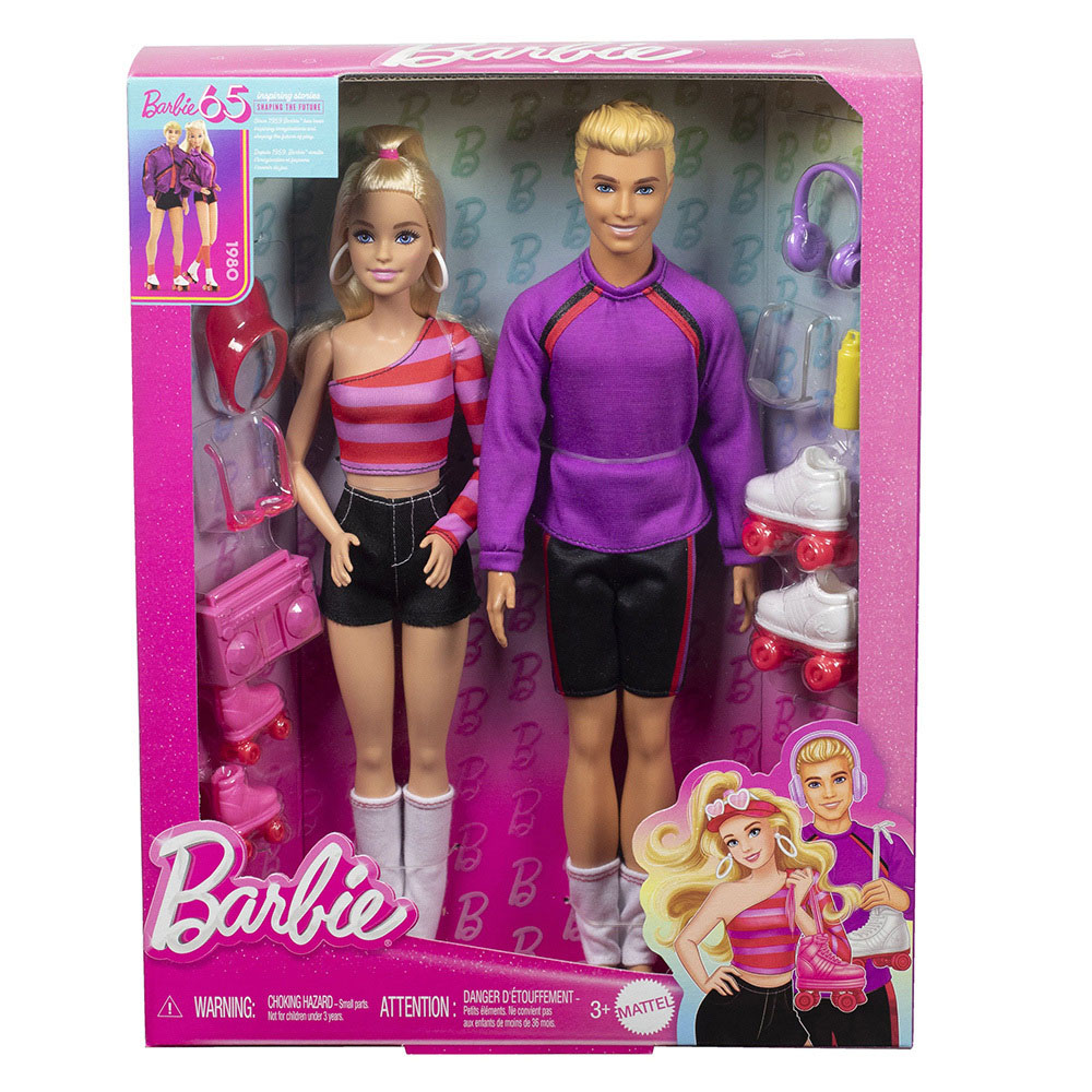 《 MATTEL 》芭比與肯尼65週年特別版 - 80年代經典
