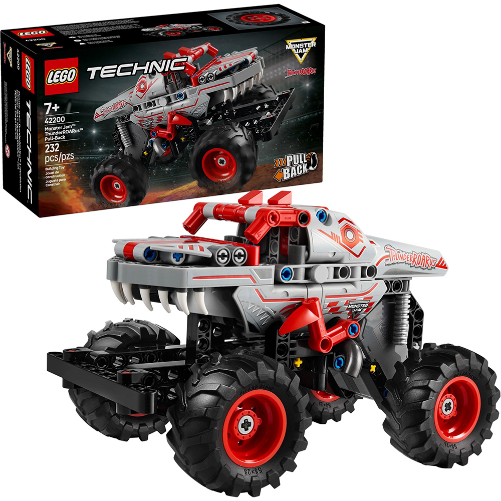 樂高積木LEGO 42200 202501 科技系列 - Monster Jam™ ThunderROARus™ Pull-Back