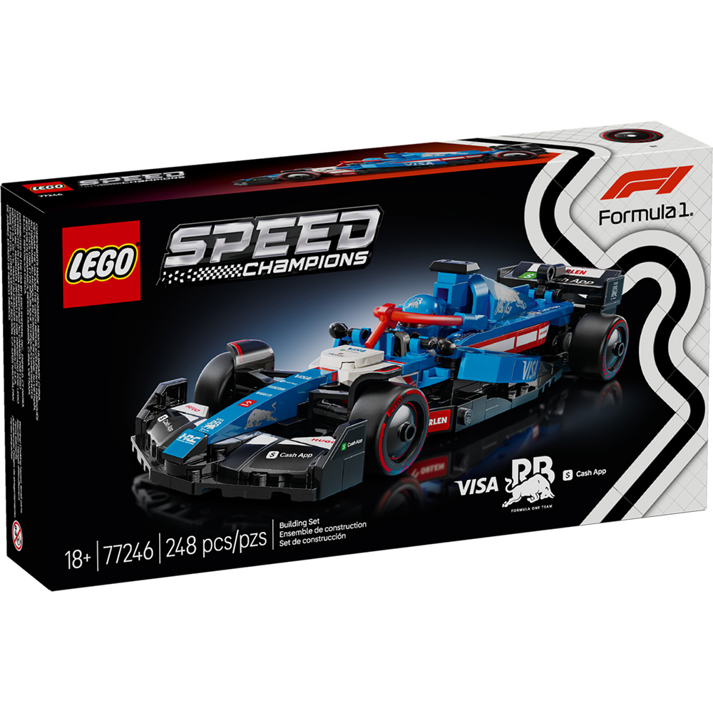 樂高積木LEGO 77246 202503 極速賽車系列 - Visa Cash App RB VCARB 01 F1® Race Car