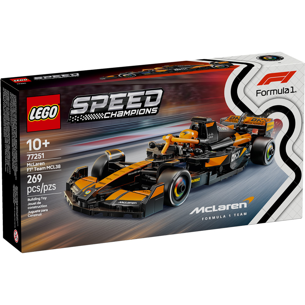 樂高積木LEGO 77251 202503 極速賽車系列 - McLaren F1® Team MCL38 Race Car