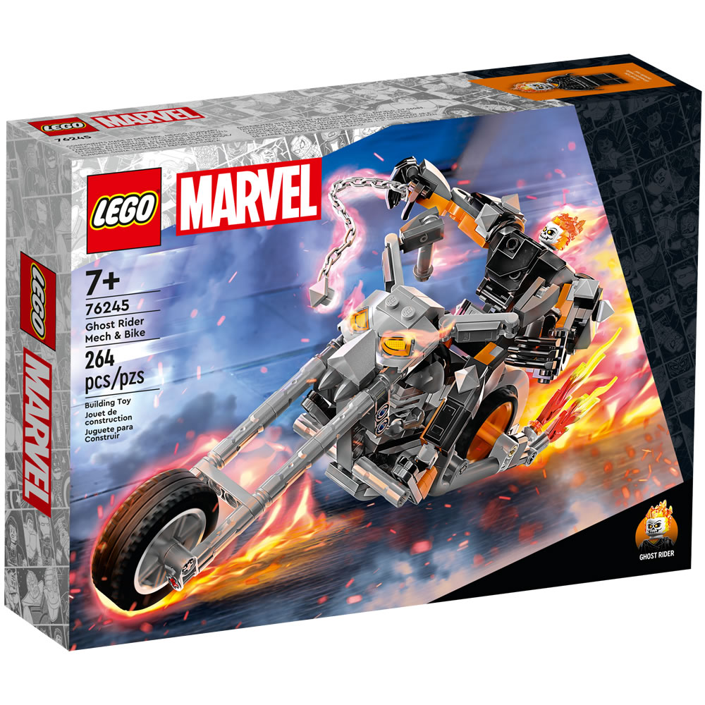 樂高積木 LEGO《 LT76245 》202301 超級英雄系列 - Ghost Rider Mech & Bike