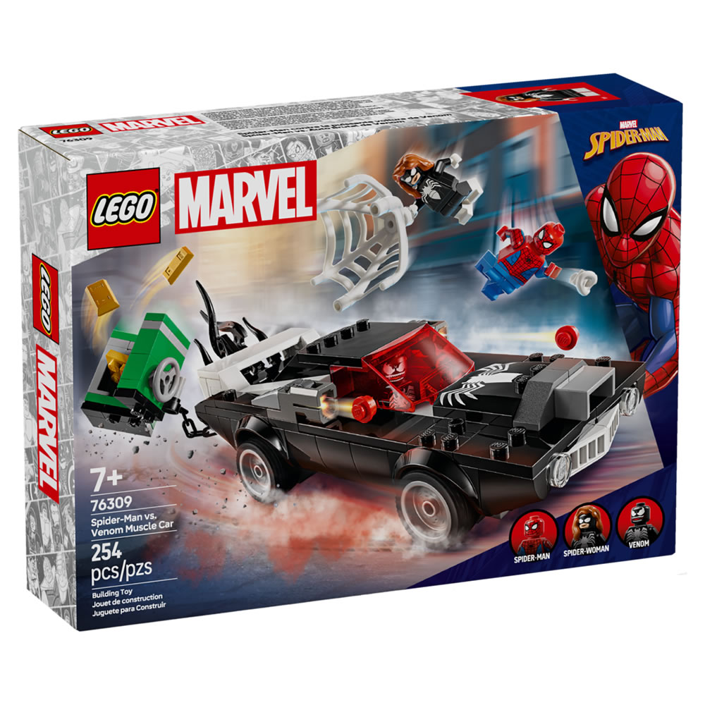樂高積木LEGO 76309 202501 超級英雄系列 - 蜘蛛人大戰猛毒肌肉車(MARVEL)