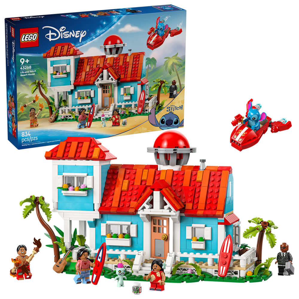 樂高積木LEGO 43268 202503 迪士尼系列 - 《星際寶貝》海灘小屋