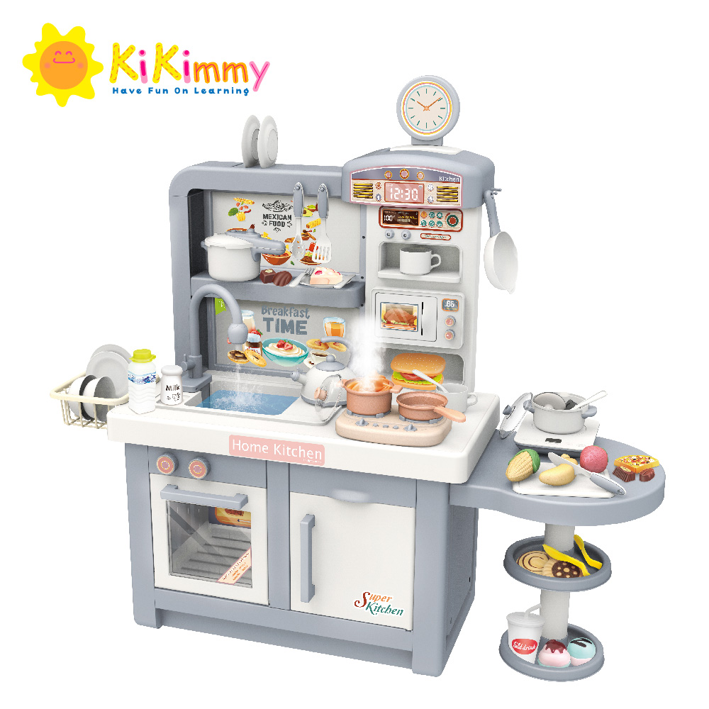 Kikimmy 豪華加大夢幻兒童辦家家酒系列甜點廚房45PCS(兩款可選)