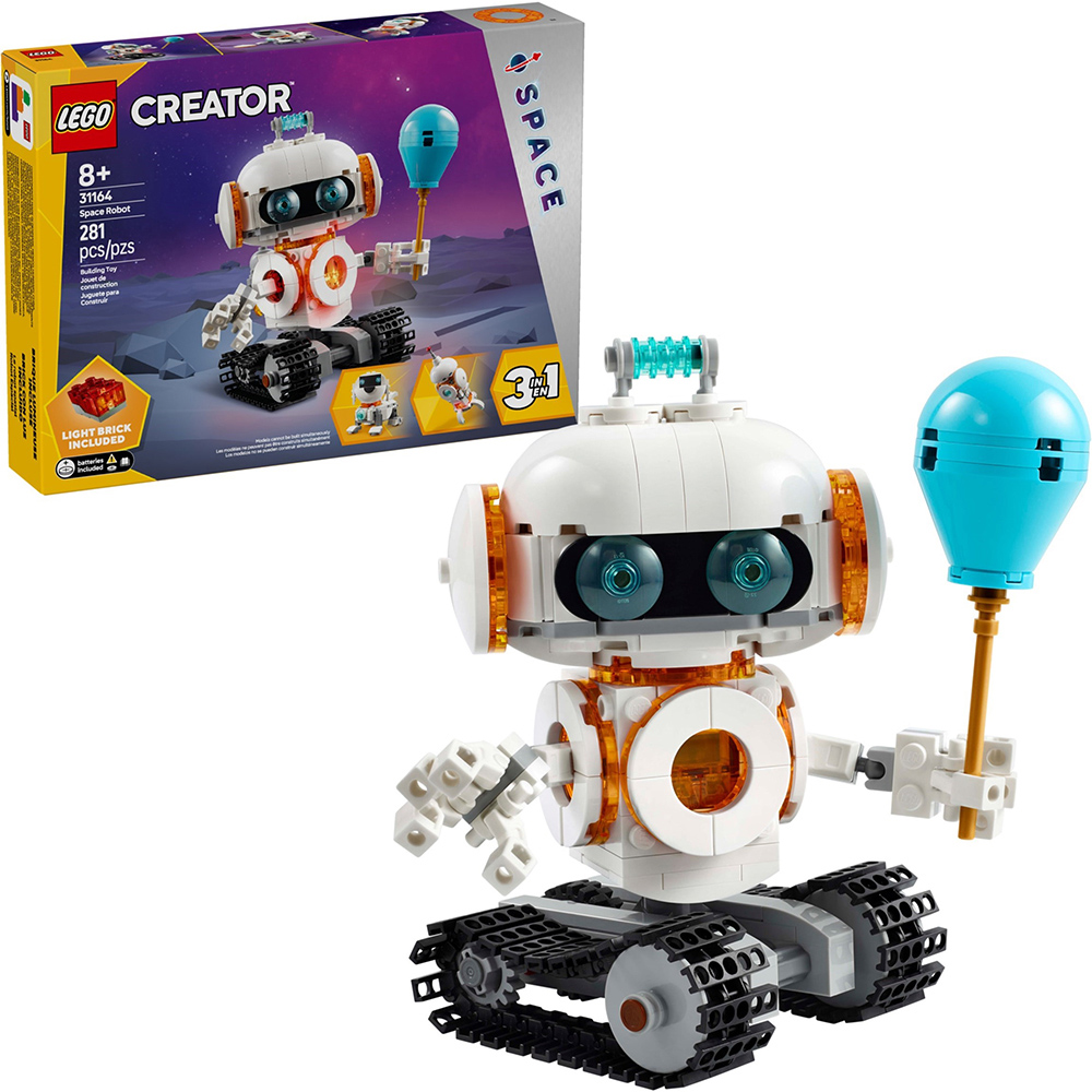 樂高積木LEGO 31164 202501 創意大師三合一系列 - 太空機器人