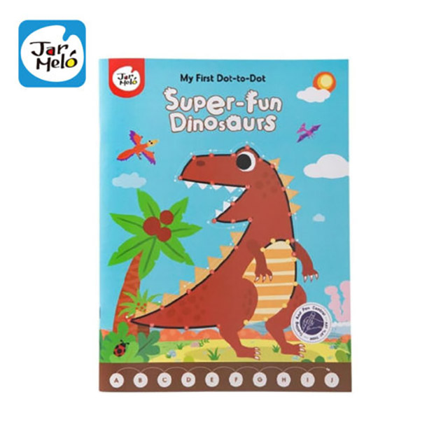【JarMelo 原創美玩】兒童連點畫-恐龍樂園 JA93542