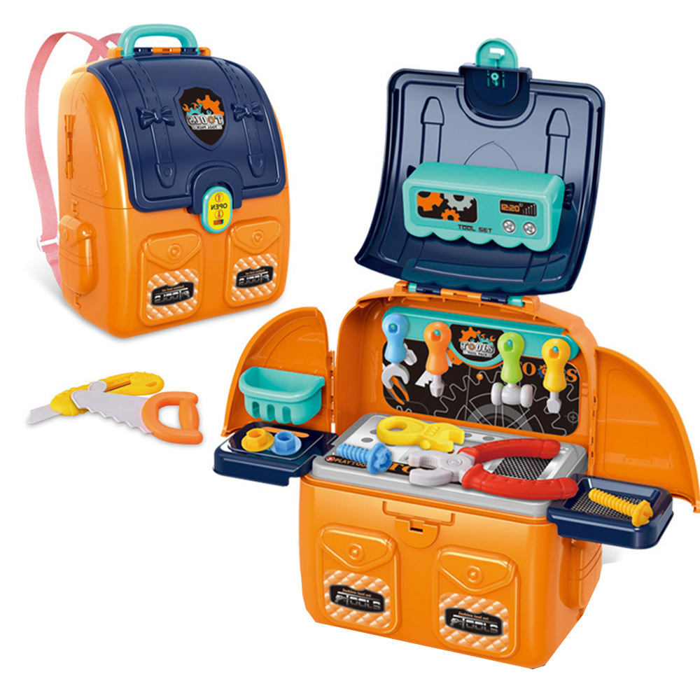 (FUN TOYS 童趣)兒童家家酒玩具工具書包組
