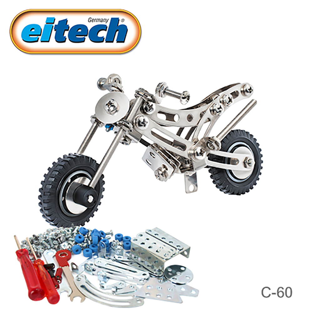 【德國eitech】益智鋼鐵玩具-攀岩單車-C60